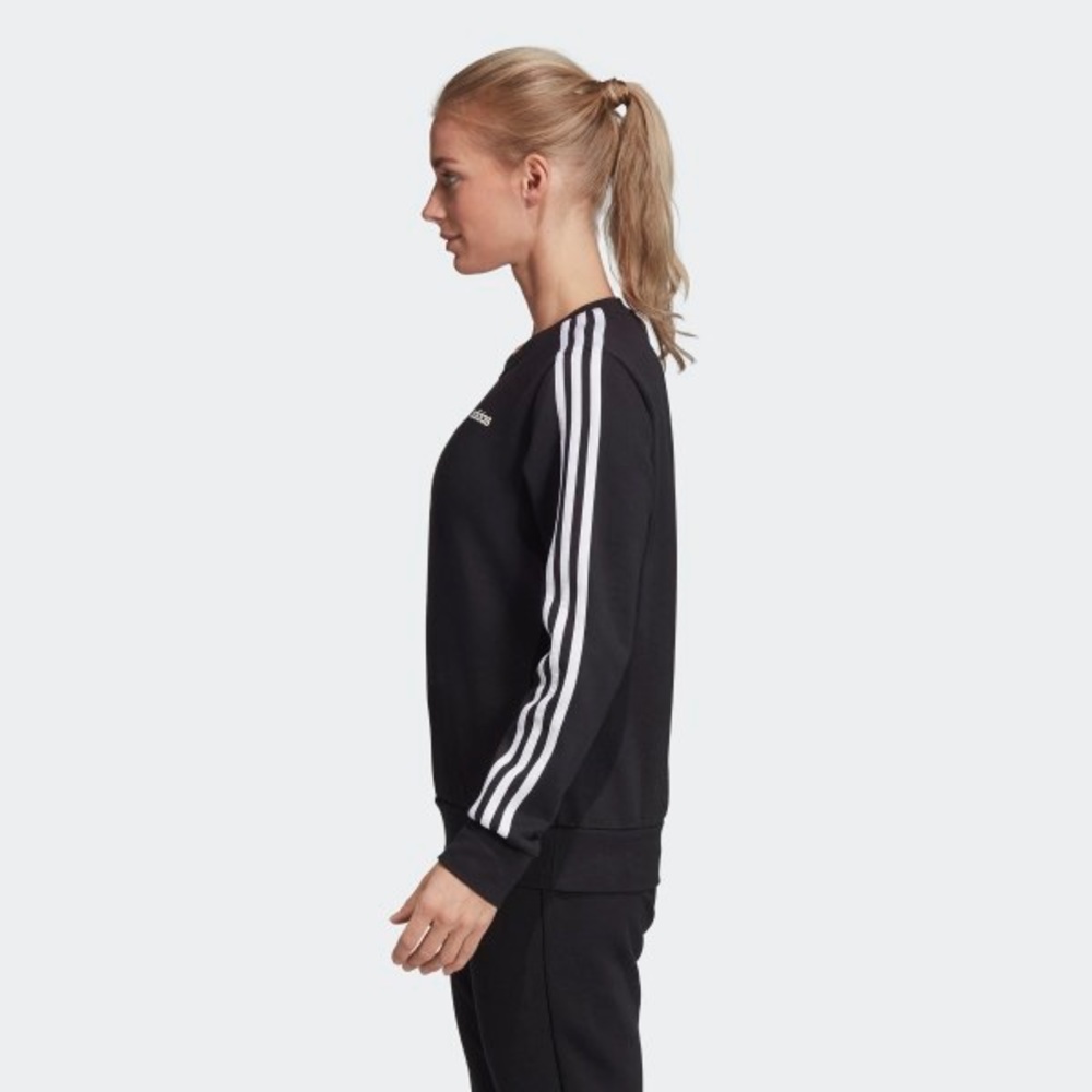 ♥️SOLD♥️ Adidas Crew Neck Black Sweatshirt - Picture 6 of 8
